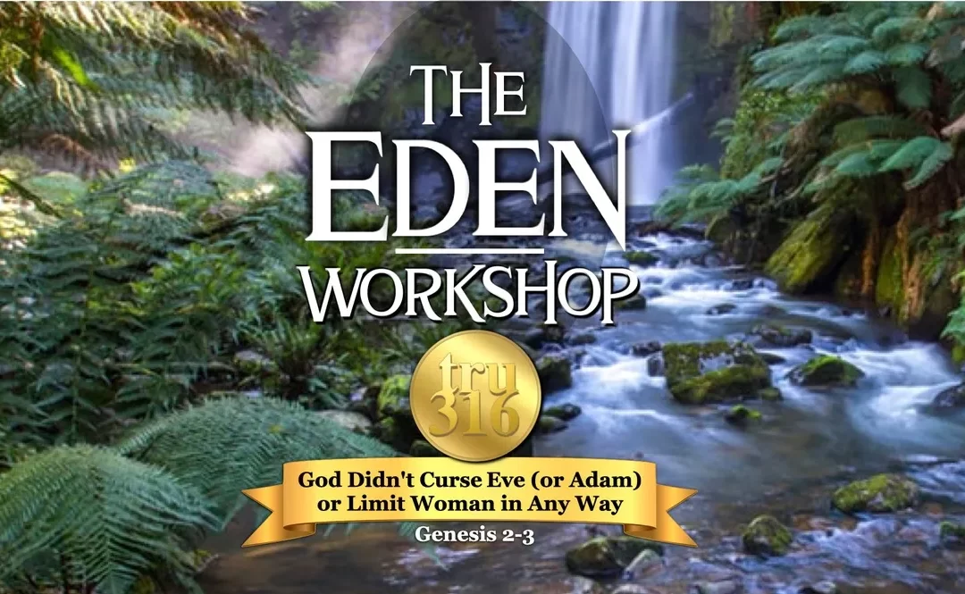 Now! Take a guided trek through Eden!