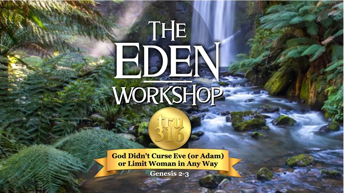 Now! Take a guided trek through Eden!