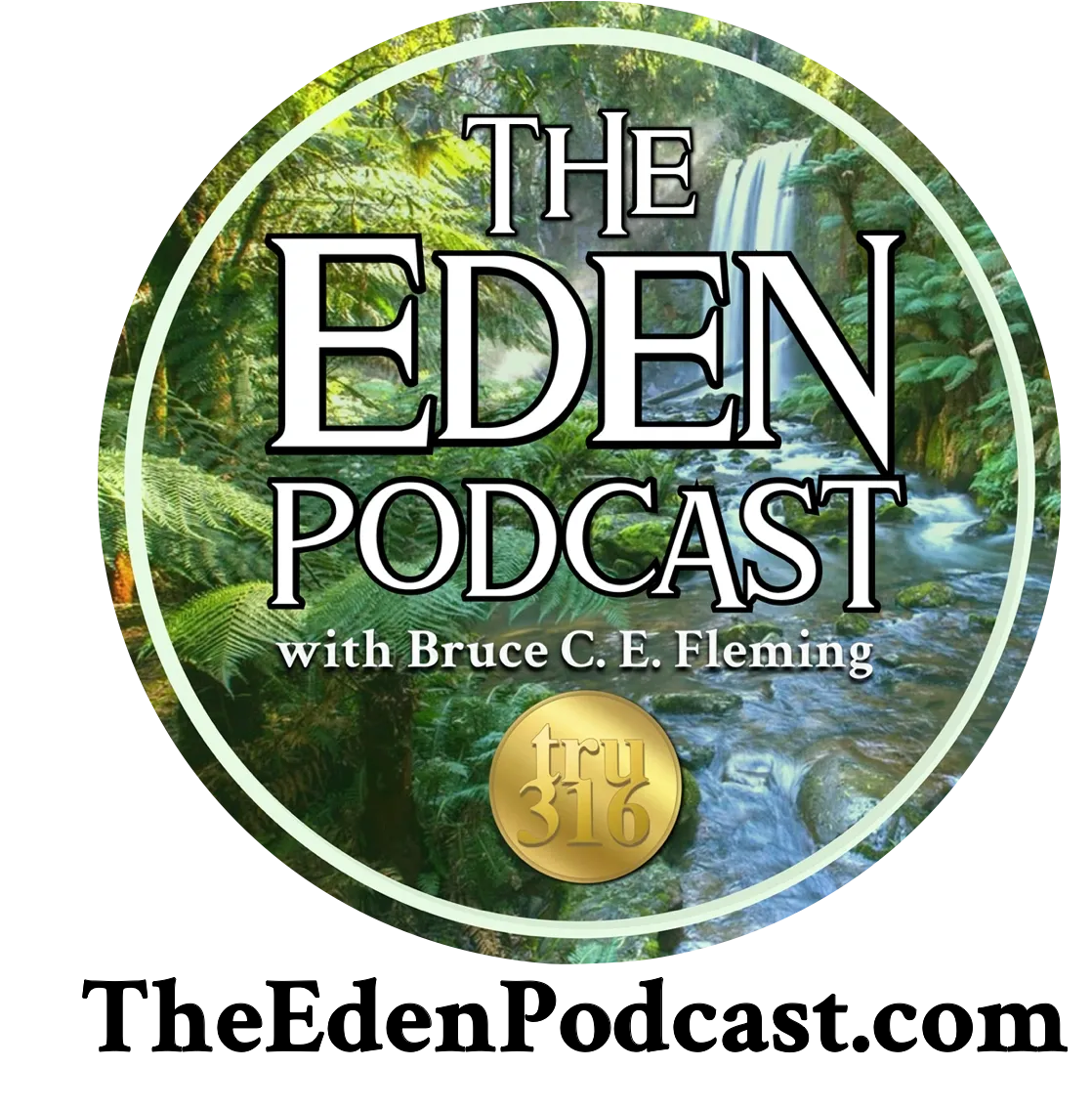 It happened just now! 100,000 downloads of The Eden Podcast!